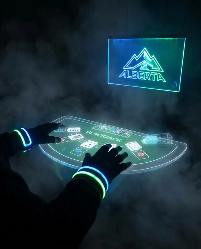 play blackjack with Alberta